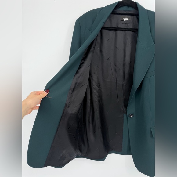 Isabel Marant Boyfriend Blazer Forest Dark Green French 44 US Size 12 - Picture 3 of 12